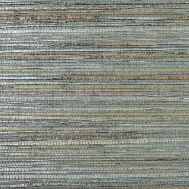 Coir & Metallic Graphite Jute - Coir & Metallic Graphite Wallcovering | Malibu Wallpaper