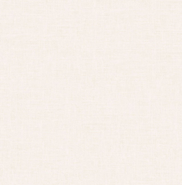 Faux Linen - Ivory Wallcovering | Malibu Wallpaper