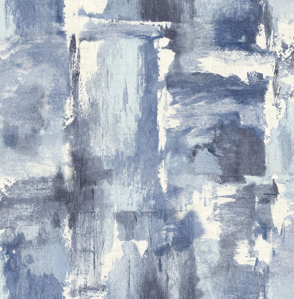 Dry Brush Faux - Frozen Lake Wallcovering | Malibu Wallcovering