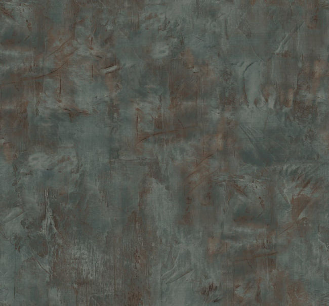 Rustic Stucco Faux - Rust and Forest Green Wallcovering | Malibu Wallpaper