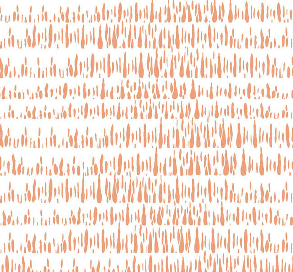 Brushmarks - Orangesicle Wallcovering | Malibu Wallcovering