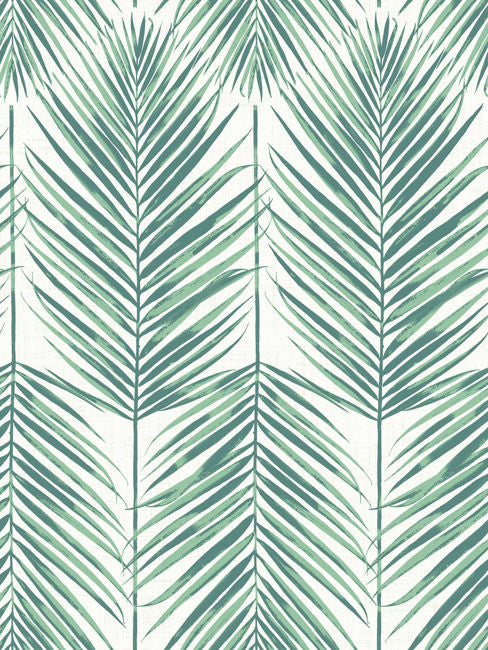 Paradise Palm - Tropic Green Wallcovering | Malibu Wallpaper