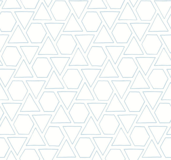 Sun Shapes - Blue Oasis Wallcovering | Malibu Wallcovering