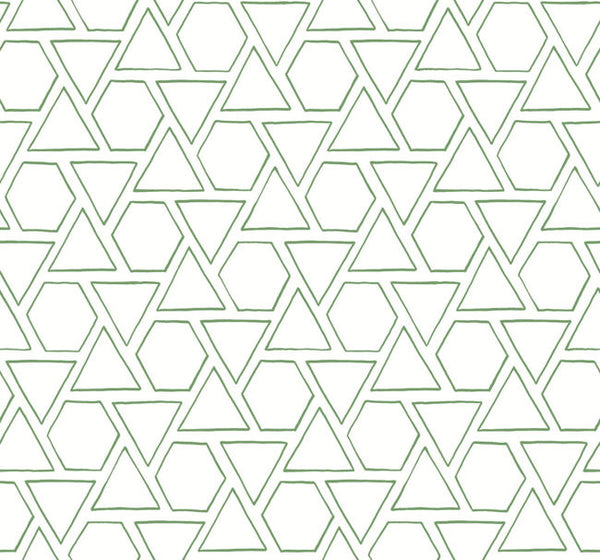 Sun Shapes - Greenery Wallcovering | Malibu Wallcovering