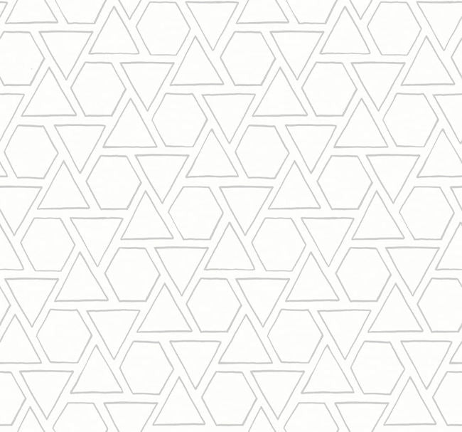 Sun Shapes - Daydream Gray Wallcovering | Malibu Wallpaper