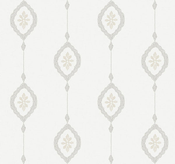 Sand Dollar Stripe - Black Sands Wallcovering | Malibu Wallcovering