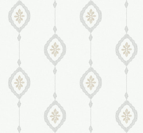 Sand Dollar Stripe - Sand Dunes Wallcovering | Malibu Wallcovering