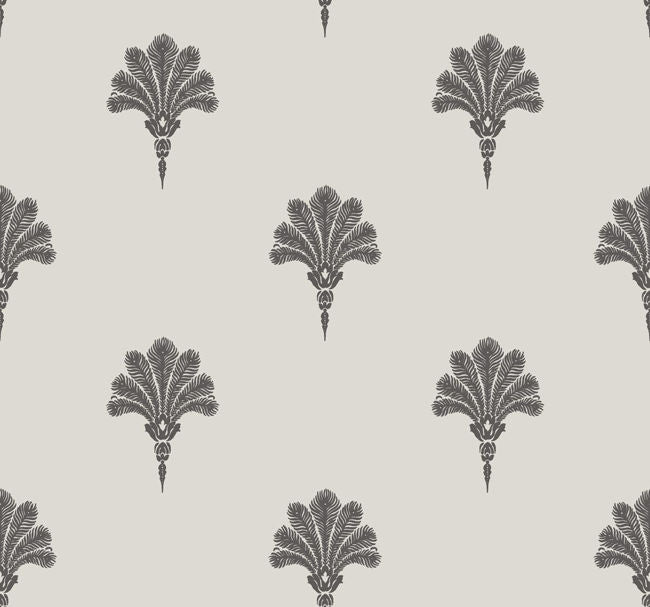 Summer Fan - Black Sands Wallcovering | Malibu Wallpaper
