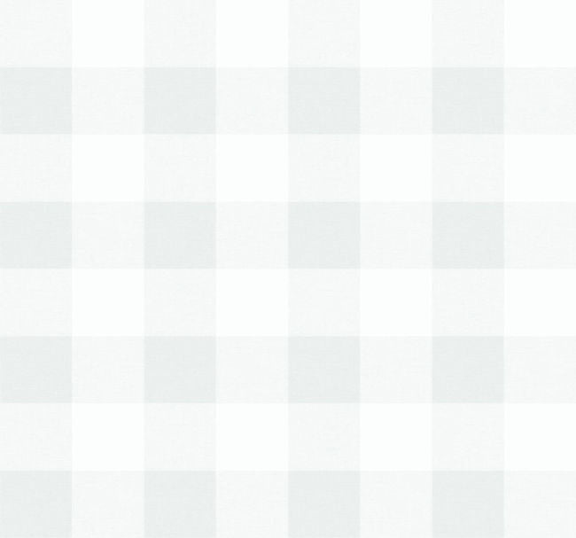 Picnic Plaid - White Sands Wallcovering | Malibu Wallpaper