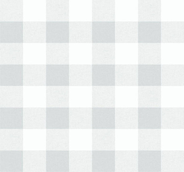 Picnic Plaid - Daydream Gray Wallcovering | Malibu Wallcovering