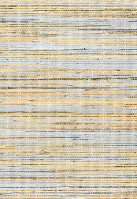 Jute - Brown & Metallic Silver Wallcovering | Malibu Wallpaper