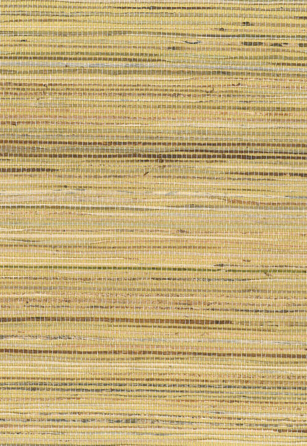 Jute - Brown & Metallic Gold Wallcovering | Malibu Wallpaper