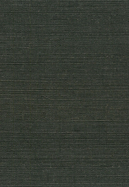 Sisal - Black Wallcovering | Malibu Wallpaper