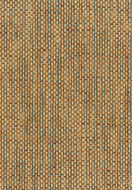 Paperweave - Brown & Green Wallcovering | Malibu Wallcovering