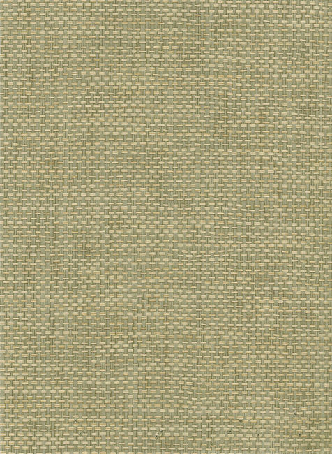 Paperweave - Green & Tan Wallcovering | Malibu Wallpaper