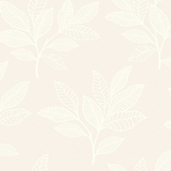 Paradise Leaves - Sand Dune Wallcovering | Malibu Wallpaper