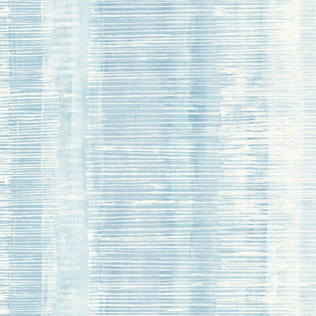 Tikki Natural Ombre - Blue Oasis Wallcovering | Malibu Wallpaper