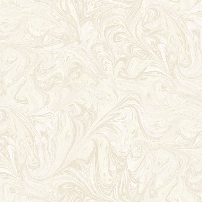 Sierra Marble - Cream and Ivory Wallcovering | Malibu Wallpaper