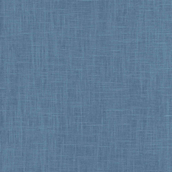 Indie Linen Embossed Vinyl - Hale Blue Wallcovering | Malibu Wallcovering