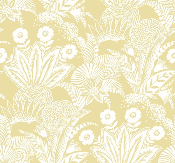 Big Sur Bloom - Solstice Dune | Malibu Wallcovering