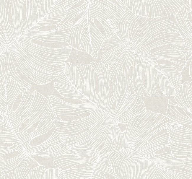 Tarra - White Sand Wallcovering | Malibu Wallpaper