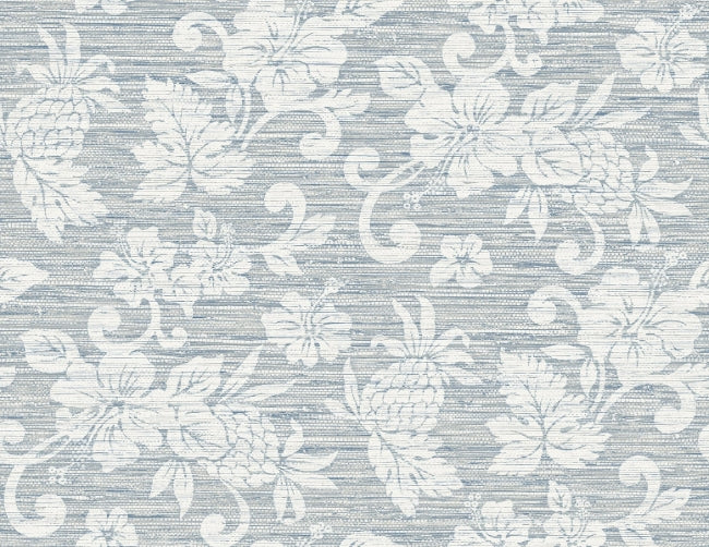 Juno - Fantasy Blue Wallcovering | Malibu Wallpaper