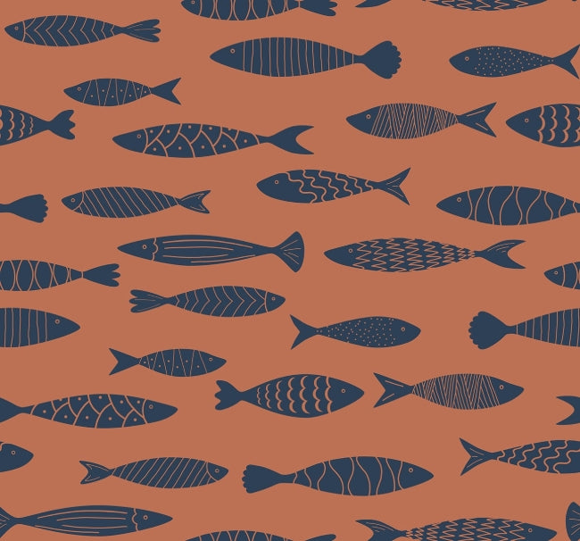 Bay - Coral Reef Wallcovering | Malibu Wallpaper