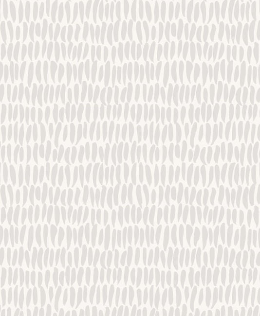Brushwork - Fog Wallcovering | Malibu Wallpaper