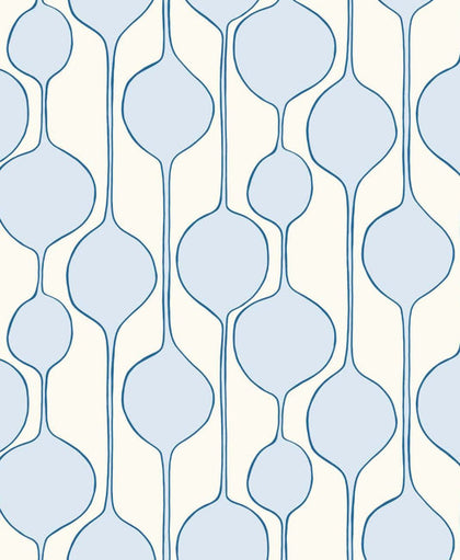 Mesa Trellis - Sea Glass | Malibu Wallcovering
