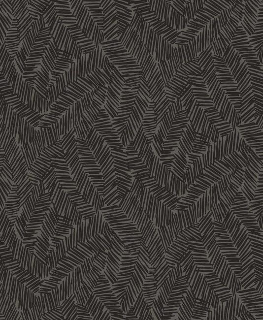 Lush - Black Sapphire Wallcovering | Malibu Wallpaper