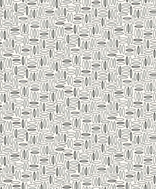 Pip Geo - Salt and Pepper Wallcovering | Malibu Wallpaper