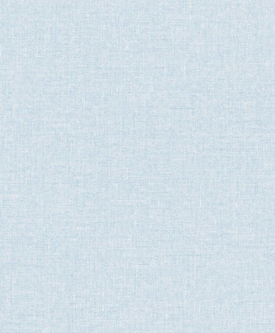 Soft Linen - Blue Fog Wallcovering | Malibu Wallpaper