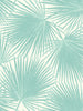 Aruba - Powder Blue and White Wallcovering | Malibu Wallpaper