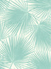 Aruba - Powder Blue and White Wallcovering | Malibu Wallpaper
