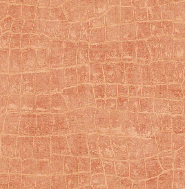 Curacao - Rust Orange Wallcovering | Malibu Wallpaper