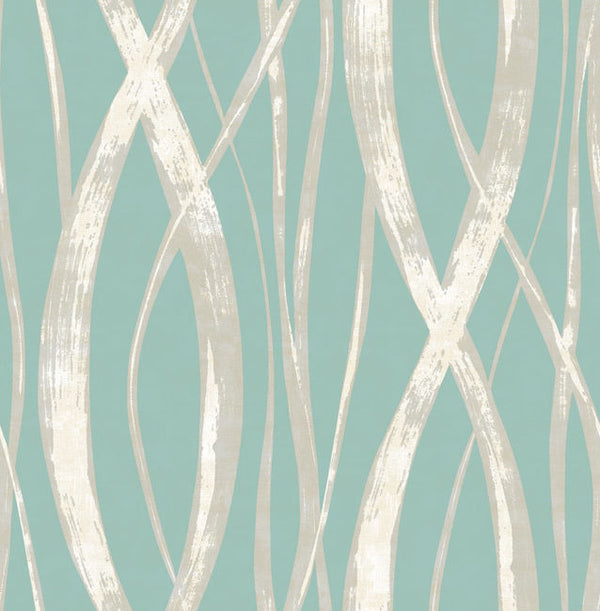 Wisteria Canyon - Sea Glass Tide | Malibu Wallcovering