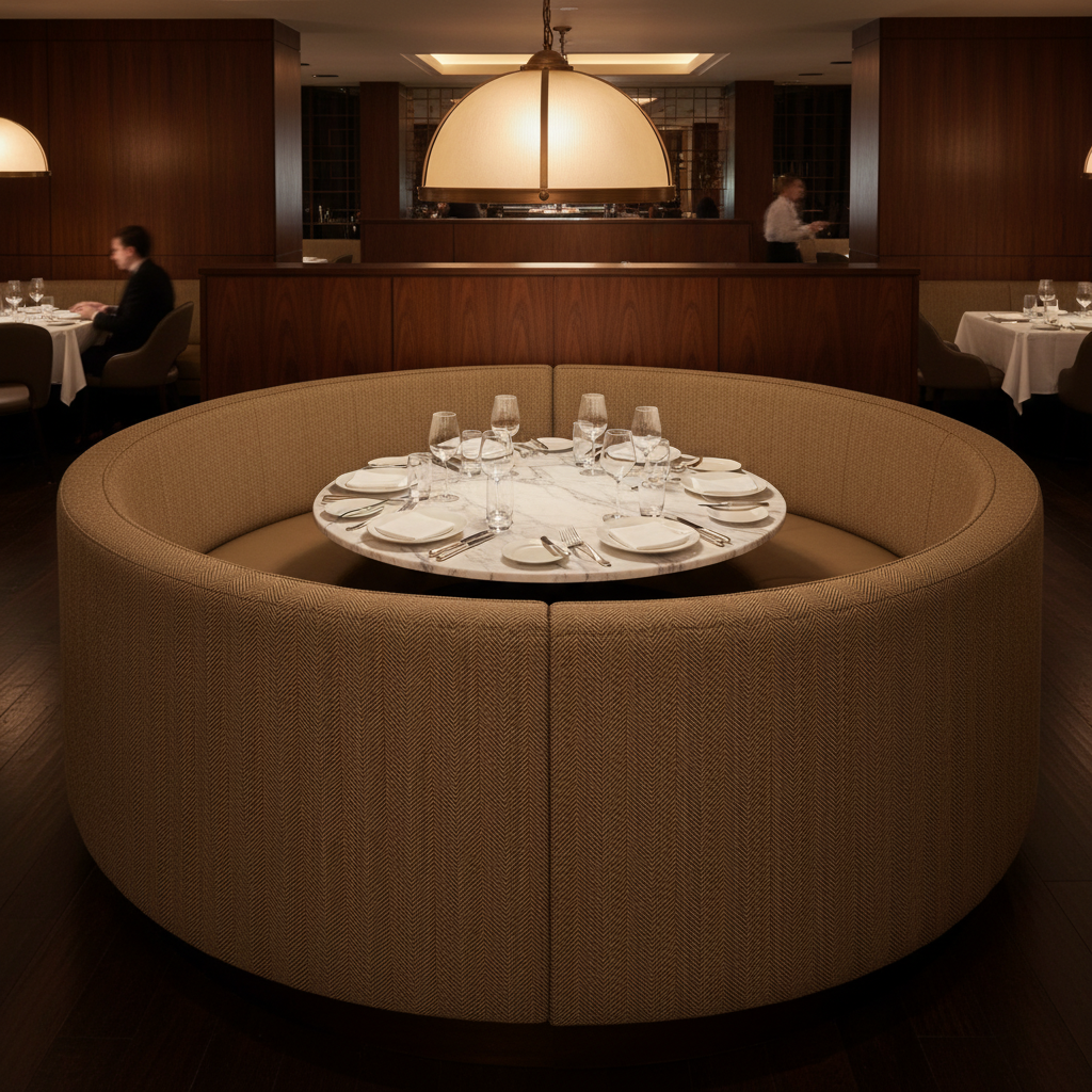 Acoustic - Acoustic Performance Vinyl Upholstered Banquette | Architectural Fabrics