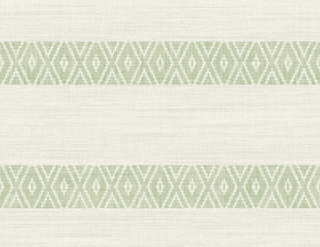 Alani - Apple Green Wallcovering | Malibu Wallpaper