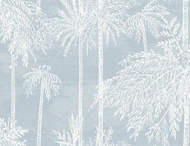Palm Grove - Clear Skys Wallcovering | Malibu Wallpaper