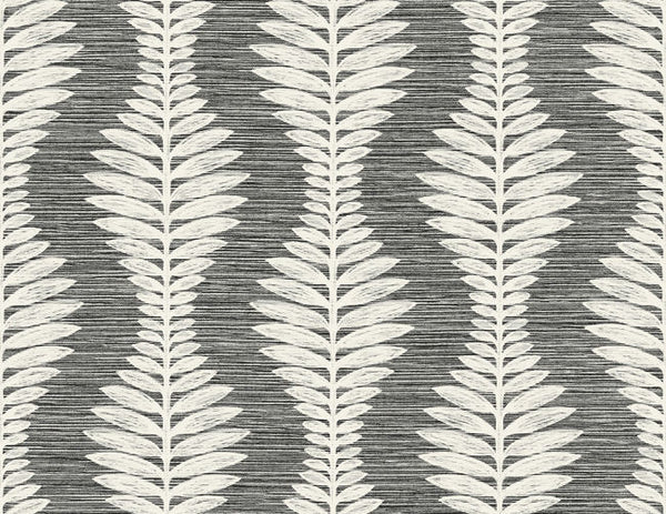 Carina - Black & White Wallcovering | Malibu Wallcovering