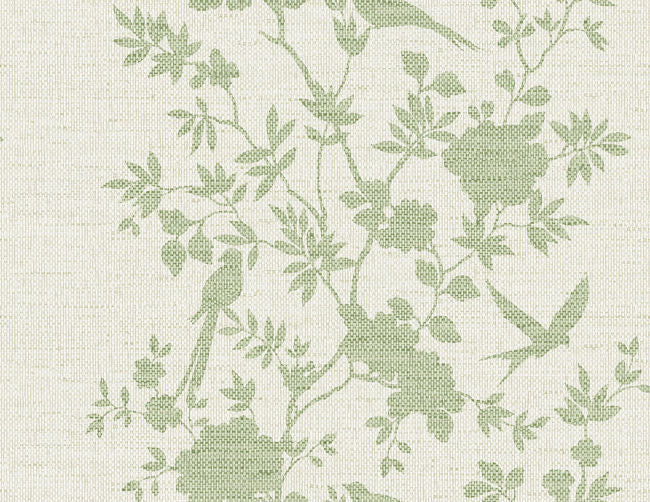 Aloha - Jade Wallcovering | Malibu Wallpaper