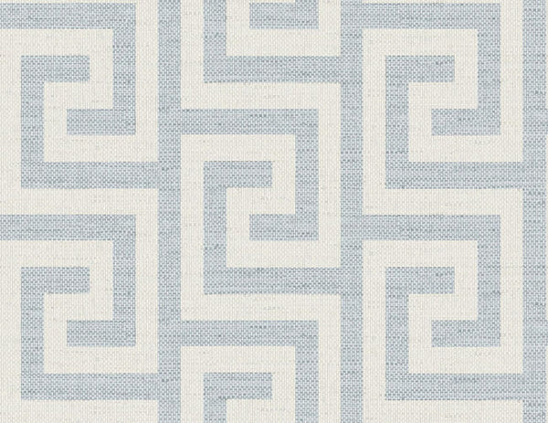 Luana Retreat - Soft Cerulean Wallcovering | Malibu Wallcovering