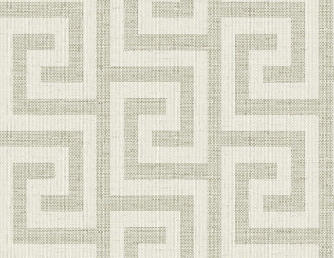 Luana Retreat - Warm Gray Wallcovering | Malibu Wallpaper
