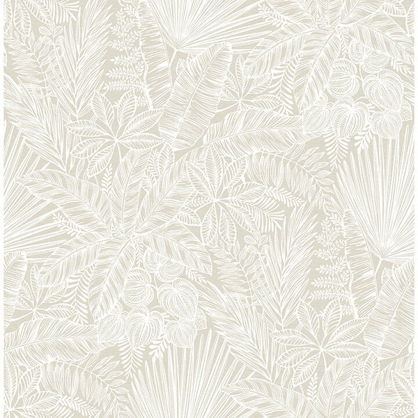 Vita - Off-White Residential Wallcovering | Jeffrey Stevens