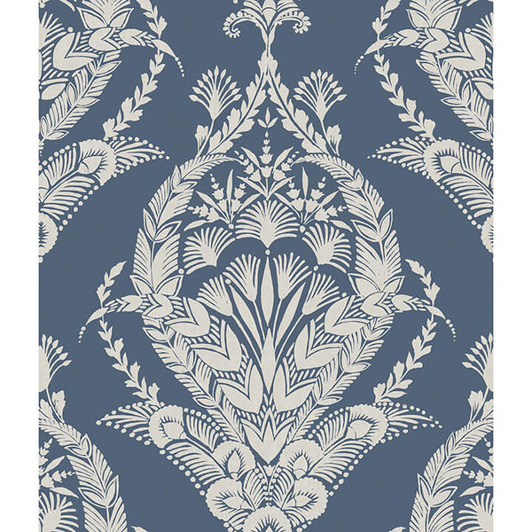 Arlie - Indigo Residential Wallcovering | Jeffrey Stevens