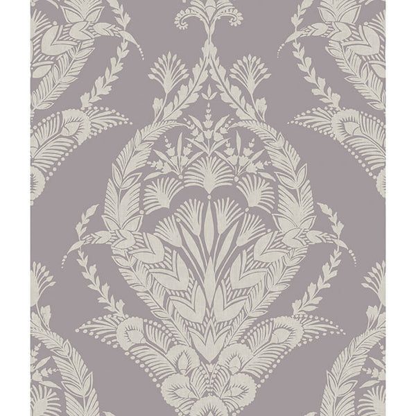 Arlie - Lavender Residential Wallcovering | Jeffrey Stevens