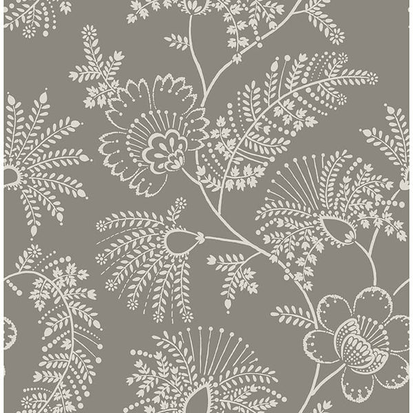 Maeve, Grey Wallcoverings | Malibu Wallcovering