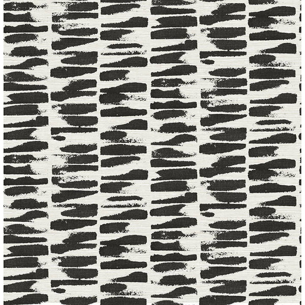 Myrtle - Black Residential Wallcovering | Jeffrey Stevens