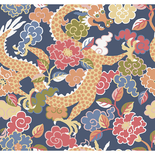 Yanci, Orange Wallcoverings | Malibu Wallcovering