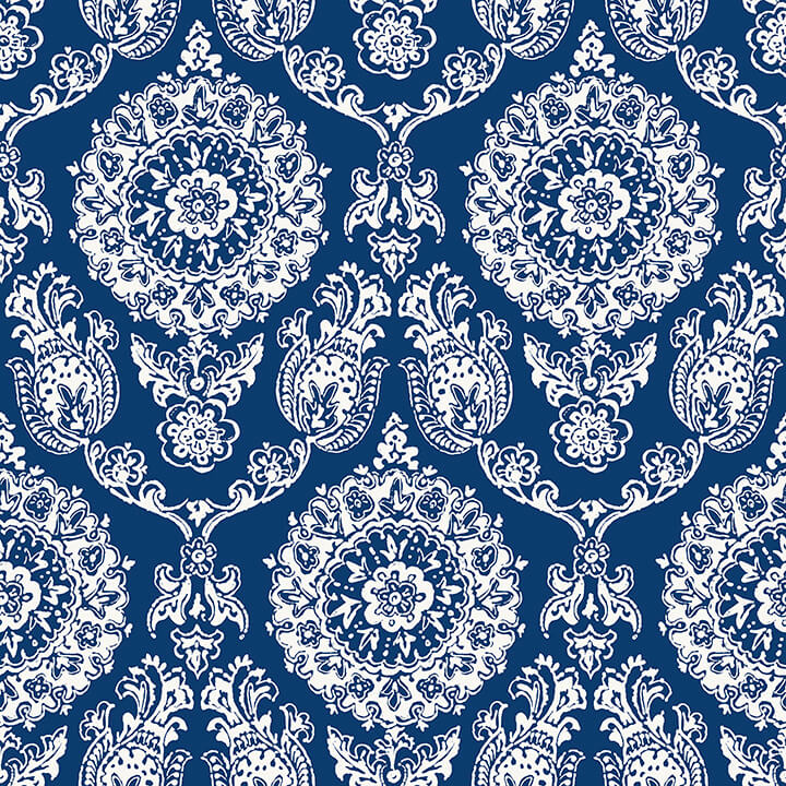 Helm Damask, Navy